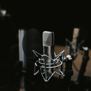 podcast microphone - AZ Brandcast