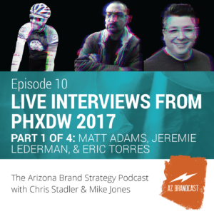 AZ Brandcast - Episode 10 - Live from Phoenix Design Week - Part 1