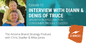 AZ Brandcast - Ep 15 - Interview with Truce - Diann Peart and Denis Leclerc