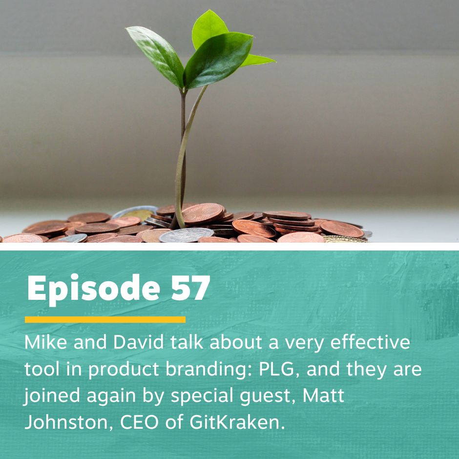 Episode 57 // Brand Your Products Using Product-Led Growth episode artwork