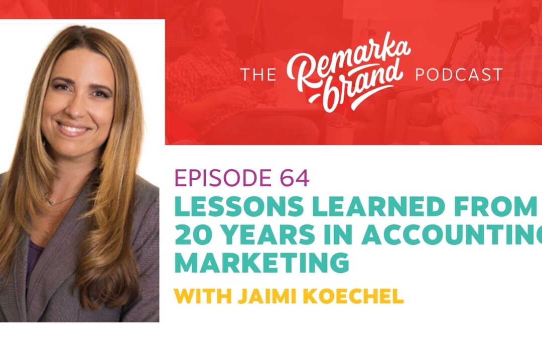 Episode 64 // Lessons Learned from 20 Years in Accounting Marketing